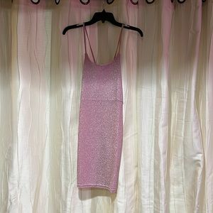 Pink dress size small